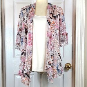 Sara Michelle Cardigan and Attached Shell